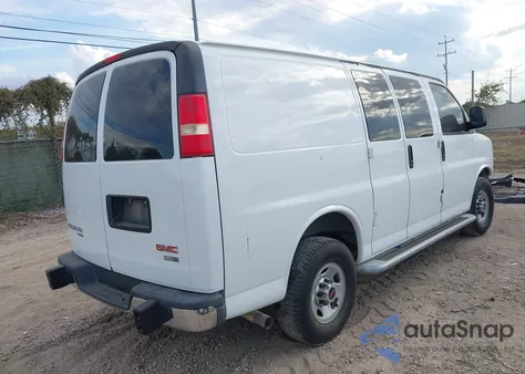 2014 GMC Savana 2500 Work Van z USA, uszkodzony, nr VIN 1GTW7FCA9E1906050